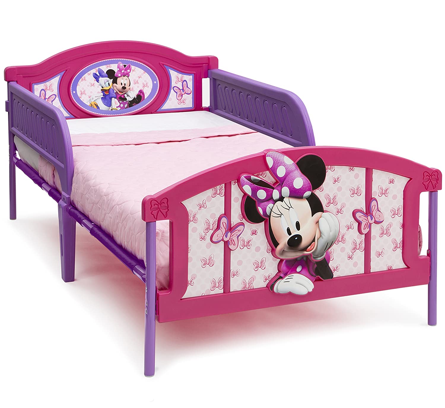 Delta Children 3D-Footboard Toddler Bed, Disney Princess