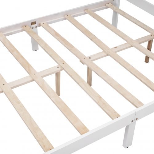 Full Size Platform Bed With 2 Drawers