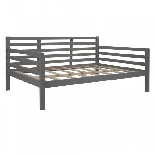 Full Size Daybed With Clean Lines, Wooden