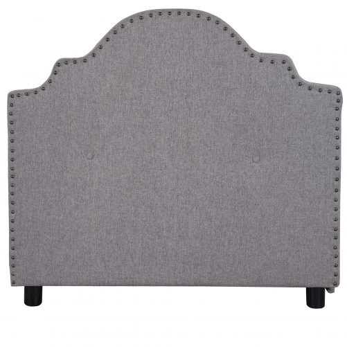 Upholstered Daybed With Trundle, No Box Spring Need, Twin Size