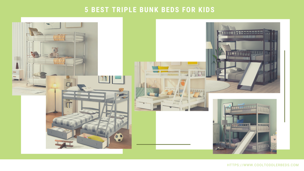 5 Best Triple Bunk Beds For Kids