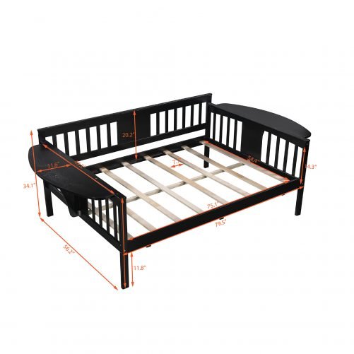 Full Size Daybed, Wood Slat Support