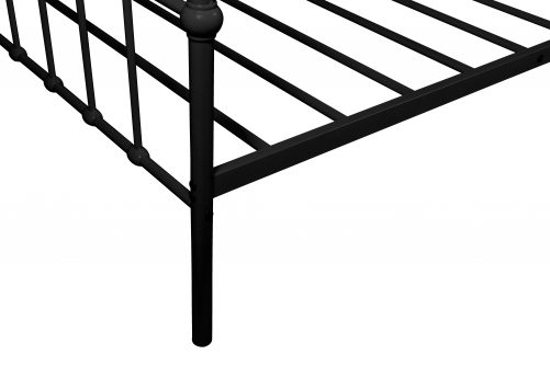Twin Size Metal Daybed Frame With Trundle