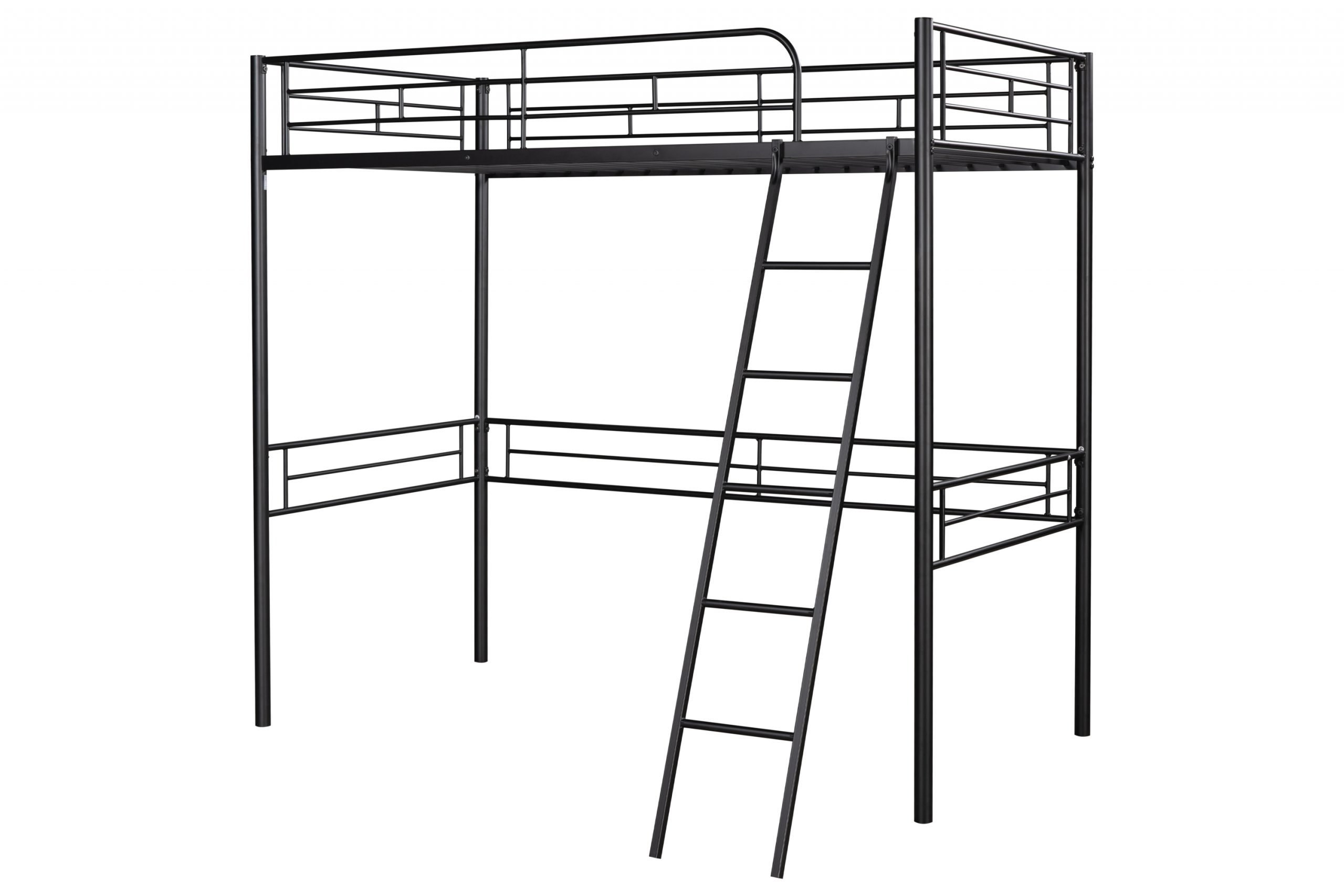 Twin Size Metal Loft Bed - Cool Toddler Beds