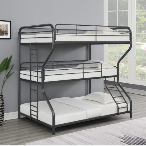 Metal Full Over Twin Over Full Triple/Three Bunk Bed