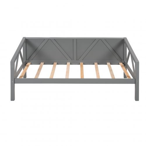 Twin Size Daybed With Wood Slat Support