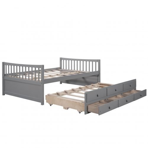 Full Size Daybed With Trundle And Drawers