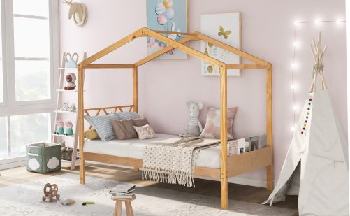 House Shape Twin Size Daybed With Storage Space