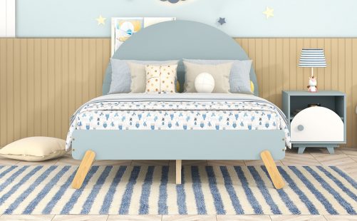 Full Size Toddler Bed With Shelf Behind Headboard