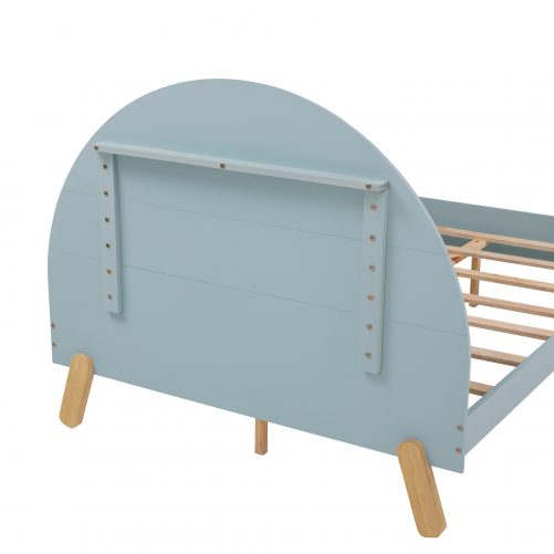 Full Size Toddler Bed With Shelf Behind Headboard