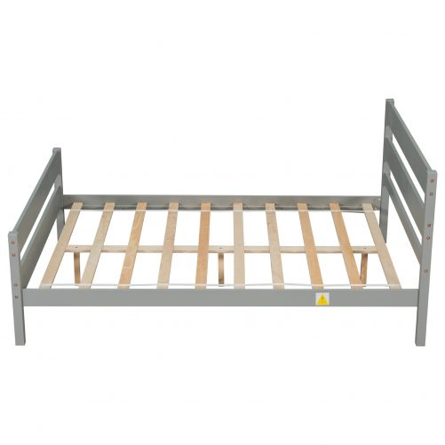 Full Size Platform Bed With Headboard And Footboard
