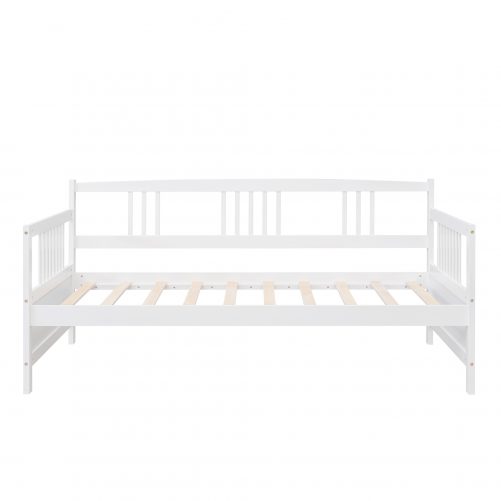 Wooden Twin Size Daybed With Twin Size Trundle