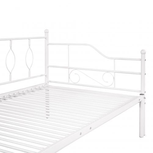 Twin Size Metal Daybed With Trundle