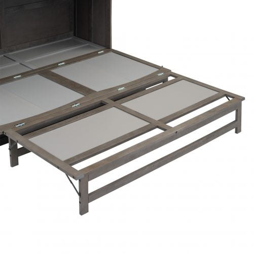 Queen Size Murphy Bed With Built-in Charging Station