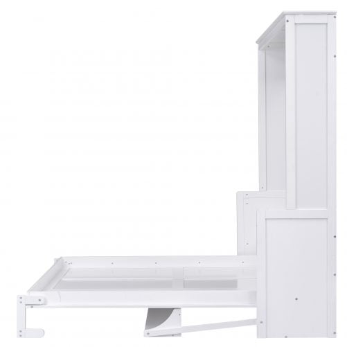 Queen Size Murphy Bed with a Shelf