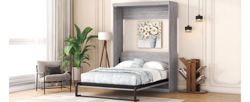 Full Size Murphy Bed, Can Be Folded Into A Cabinet