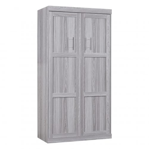 Twin Size Murphy Bed, Can Be Folded Into A Cabinet