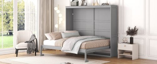 Queen Size Murphy Bed Wall Bed
