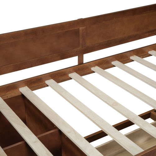 Twin Size Daybed With Drawers And Shelves