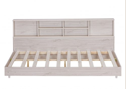 Full Size Daybed Frame with Storage Bookcases